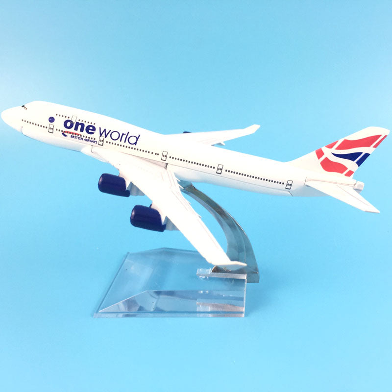 One World Airways Boeing 747 Plane Model Airplane Model Plane Model Aircraft Model 1:400 Diecast Metal Airplanes AV8R