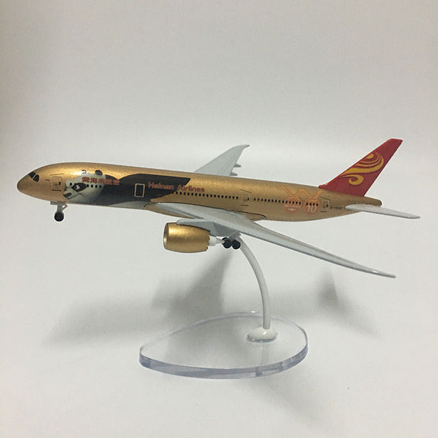 Hainan Airlines Boeing B787 Airplane Model Aircraft Model 1:400 Diecast Metal planes toy AV8R