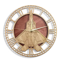 Thumbnail for F-22 RAPTOR TACTICAL FIGHTER AIRCRAFT WOODEN WALL CLOCK THE AVIATOR
