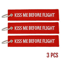 Thumbnail for 3 PCS/LOT Kiss Me key chain THE AVIATOR