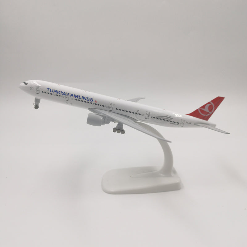 Turkish Airlines Boeing B777 Airplane Model Aircraft KLM B7471:300 scale Diecast Metal EVA 0Air B747 Plane AV8R