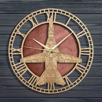 Thumbnail for F-111 Aardvark Nature Wooden Clock THE AVIATOR