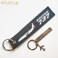 Thumbnail for 1 Set Boeing 737  Embroidery Key chain THE AVIATOR