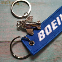 Thumbnail for 1 Set Boeing 747  Embroidery Key Chain THE AVIATOR