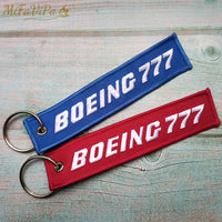 Thumbnail for 2 PCS Boeing 777  Embroidery key chain THE AVIATOR