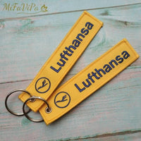 Thumbnail for 2 PCs  Lufthansa Embroidery  Key Chain THE AVIATOR