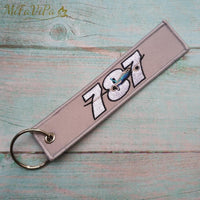 Thumbnail for 1 SET Boeing 787 747  Embroidery  AIRBUS A350 Key Chain THE AVIATOR