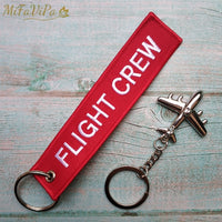 Thumbnail for Pilot Flight Crew Key Chain with 1 PC Metal Plane Keyrings THE AVIATOR