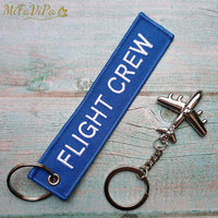 Thumbnail for Pilot Flight Crew Key Chain with 1 PC Metal Plane Keyrings THE AVIATOR