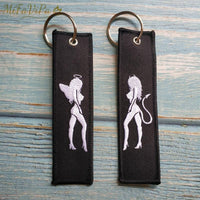 Thumbnail for 12 PCS Wholesale Embroidery  Keys Accessories Key Rings THE AVIATOR