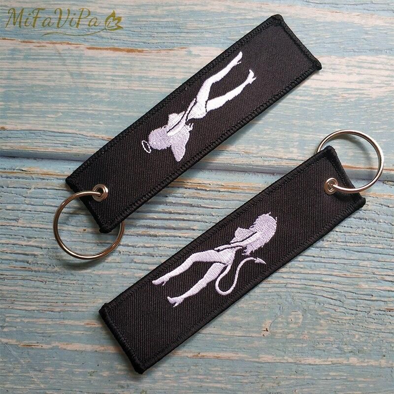 12 PCS Wholesale Embroidery  Keys Accessories Key Rings THE AVIATOR