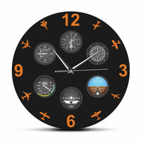 Thumbnail for Aircrafts Modern Wall Clock Aviator Home Decor Flight Instrument THE AVIATOR