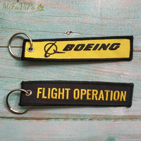 Thumbnail for 10 PCS Boeing Key Chains FLIGHT OPERATION Embroidery key chain THE AVIATOR
