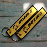 Thumbnail for 50 PCS Boeing FLIGHT OPERATION Embroidery  key chain THE AVIATOR