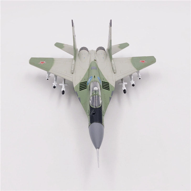Aircraft Plane model 1:100 Russian Air Force MiG-29 airplane Alloy model diecast 1:100 metal Planes AV8R