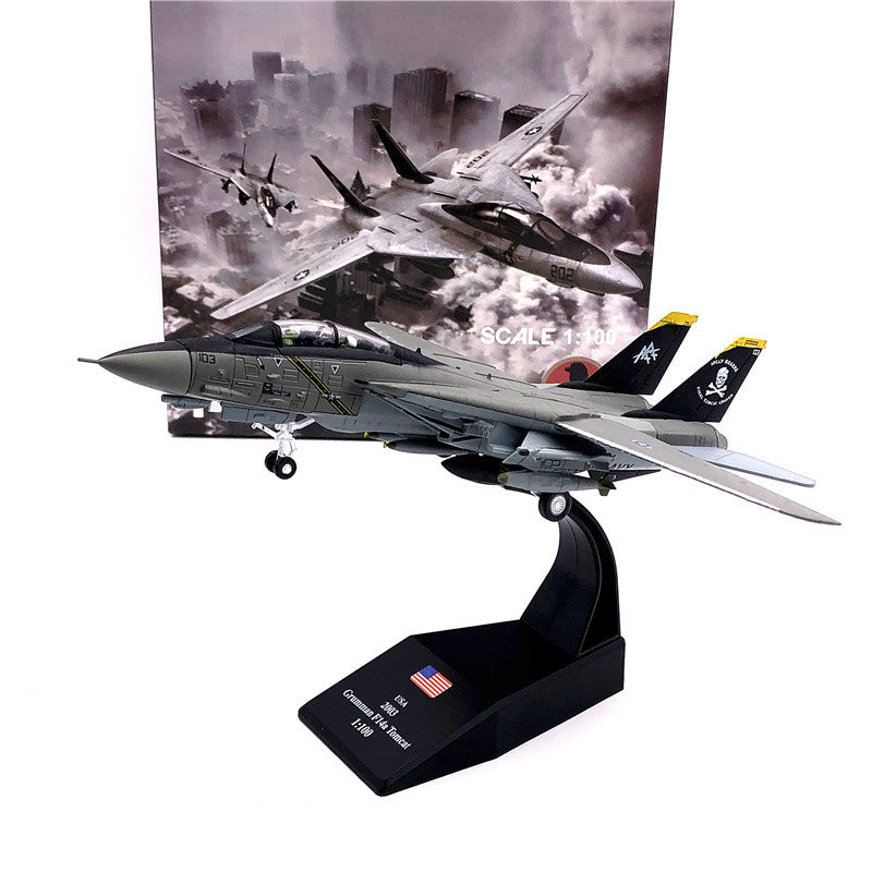 F-14 Boeing Airplane Model Plane Model Diecast Metal Aircraft Model Toy AV8R