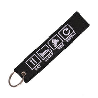Thumbnail for Trinket Keychain Metal Embroidery Keyring Accessory Llavero Key Chains AV8R