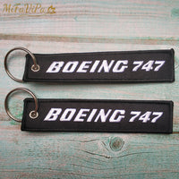 Thumbnail for 1 PC Black BOEING 747 Keychain AV8R