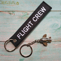 Thumbnail for 1 Set FLIGHT CREW Keychain Fashion Trinket Phone Strap Embroidery Key Chain AV8R