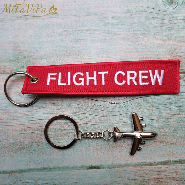 Fashion Trinket Pilot Keychains Porte Woven Flight Crew Gift Aviation Key Chain AV8R
