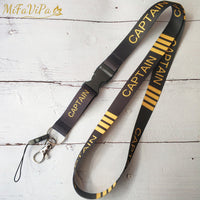 Thumbnail for 2 PCS Captain Chaveiro Fashion Trinket Neck Strap Keychain AV8R