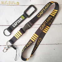 Thumbnail for 2 PCS Captain Chaveiro Fashion Trinket Neck Strap Keychain AV8R