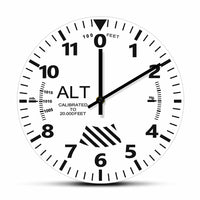 Thumbnail for Aviation Airplane Altimeter Wall Clock Modern Design Home Decor Clock AV8R