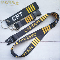 Thumbnail for 1 Set Captain Lanyards Neck Strap  Key Chain AV8R
