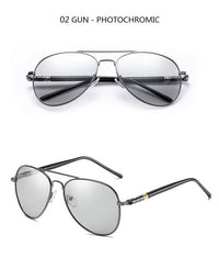 Thumbnail for Classic Photochromic Sunglasses For Men Women Polarized Chameleon Sun Glasses AV8R