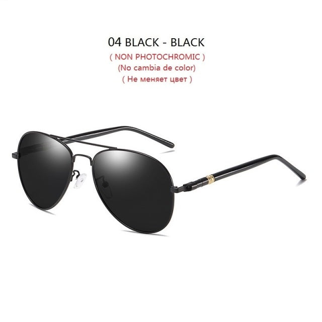 Classic Photochromic Sunglasses For Men Women Polarized Chameleon Sun Glasses AV8R