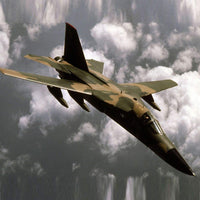 Thumbnail for F111 Airplane Diecast Metal Aircraft Model US Air Force F-111 Aardvark Planes Model Factory AV8R