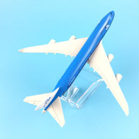 Thumbnail for Airplane Model 16cm KLM Royal Dutch Boeing 747 Plane Model Aircraft Model 1:400 Diecast Metal Airplanes Plane Toy Gift AV8R