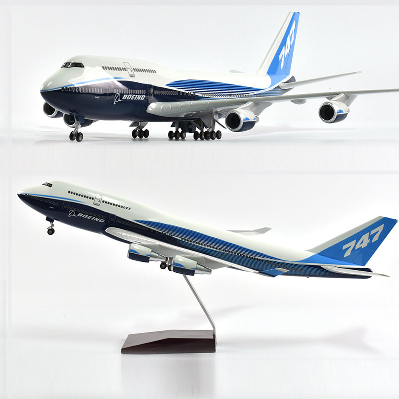 Boeing 747 Plane Model Airplane Model Aircraft Model 1/160 Scale Diecast Resin Airplanes AV8R