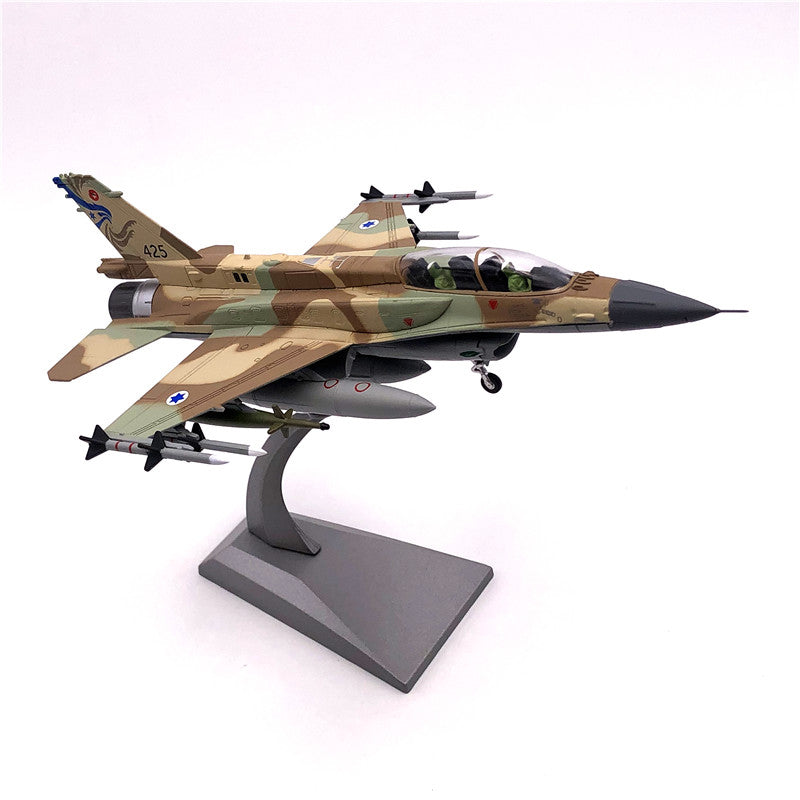 Aircraft Model Diecast Metal 1:72 Israeli Air Force f-16i thunderstorm military fighter model Plane AV8R
