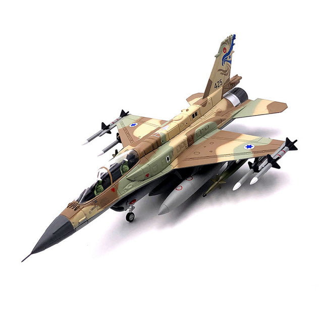 Aircraft Model Diecast Metal 1:72 Israeli Air Force f-16i thunderstorm military fighter model Plane AV8R
