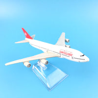 Thumbnail for Swiss Air Swissair Airlines Boeing 747 B747 200 Airways Airplane Model Plane Model W Stand Aircraft Gift AV8R