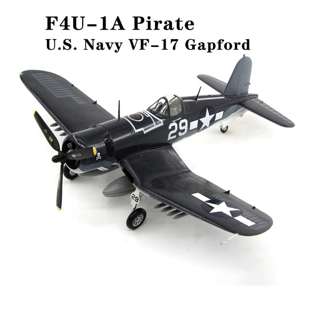 U.S. Navy F4U-1D Pirate fighter VF-84 Airplane model Drop shipping AV8R