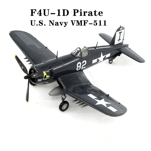 U.S. Navy F4U-1D Pirate fighter VF-84 Airplane model Drop shipping AV8R