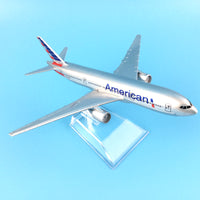 Thumbnail for Free Shipping American Airlines Boeing 777 16cm alloy metal model aircraft child Birthday gift plane models toys for children AV8R