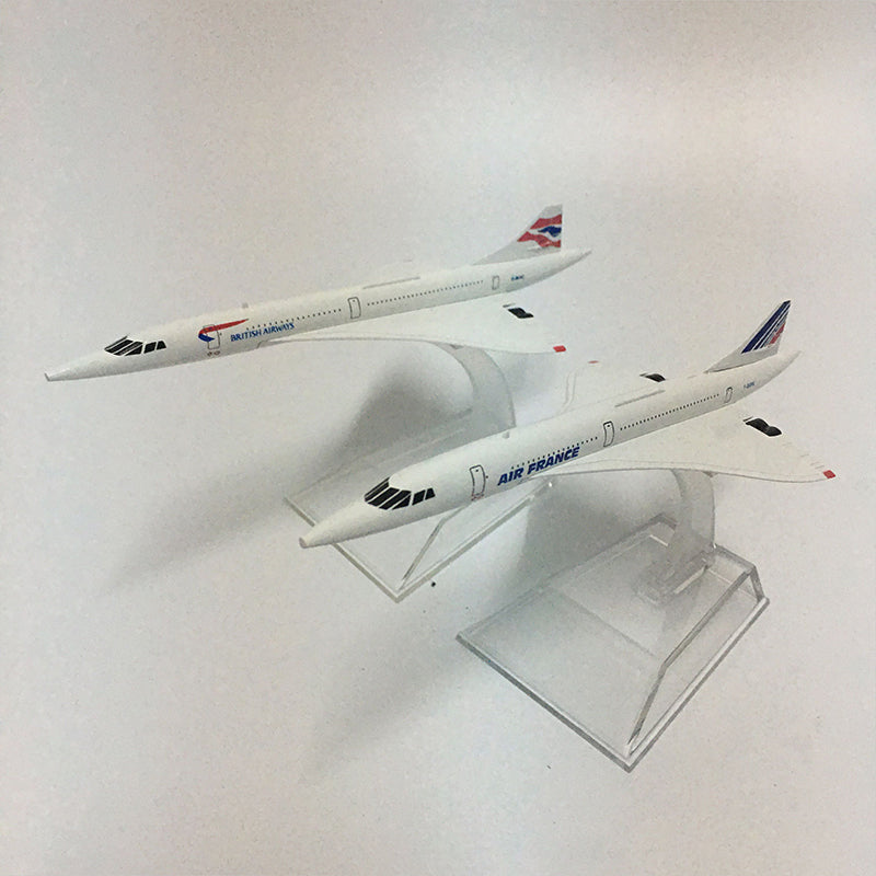 Concorde airplane model aircraft Diecast Model Metal 1:400 airplane Air bus A380 toy Gift collection AV8R