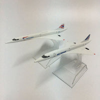 Thumbnail for Concorde airplane model aircraft Diecast Model Metal 1:400 airplane Air bus A380 toy Gift collection AV8R