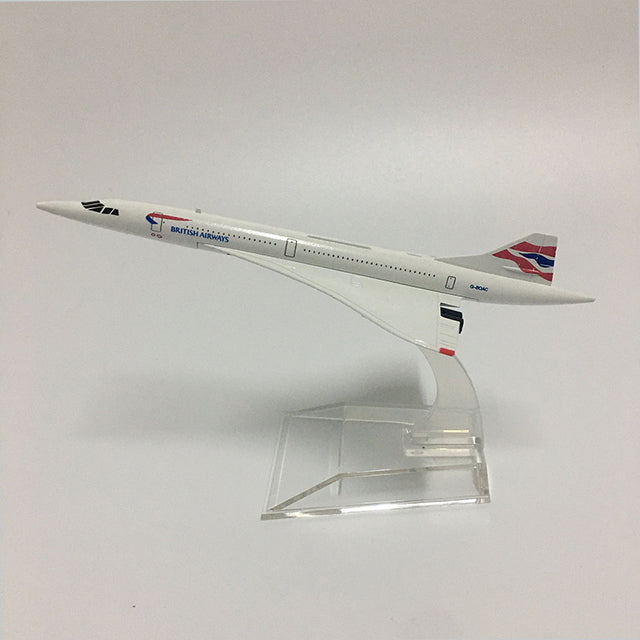 Concorde airplane model aircraft Diecast Model Metal 1:400 airplane Air bus A380 toy Gift collection AV8R