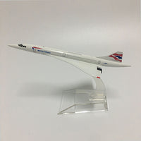 Thumbnail for Concorde airplane model aircraft Diecast Model Metal 1:400 airplane Air bus A380 toy Gift collection AV8R