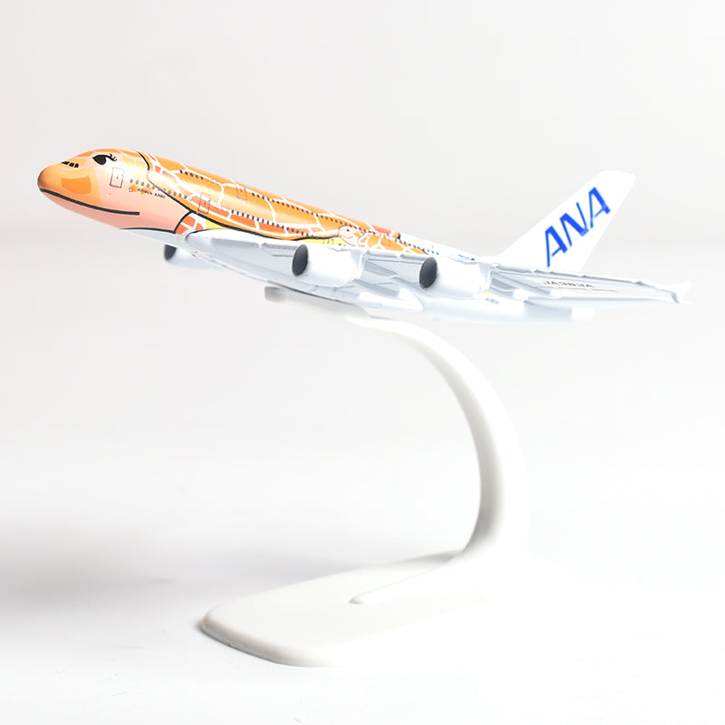 ANA sea turtle painting Airbus A380 Airplane Model Aircraft Model Diecast Metal Planes Model All Nippon Airways AV8R