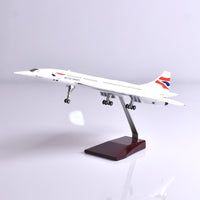 Thumbnail for British Concord With Light & Wheel  Plane Model Airplane Model Aircraft AV8R