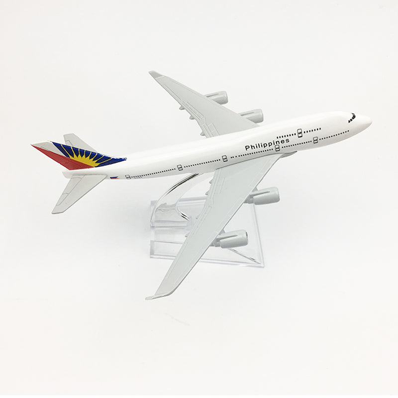 Philippines Airlines Aeroplane model Boeing 747 airplane 16CM Metal alloy diecast 1:400 airplane AV8R