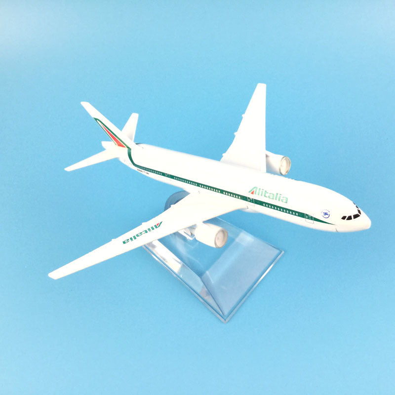 Alitalia Boeing 777 Aircraft Model Diecast Metal Airplanes Model 1:400 Plane AV8R