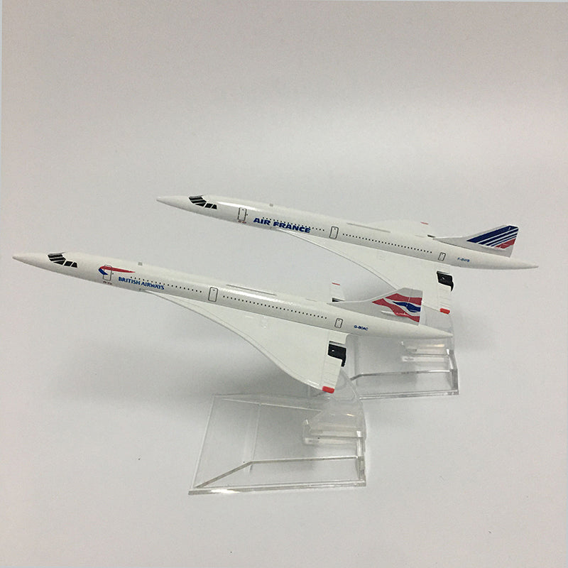 United Kingdom France Concorde airplane model aircraft Diecast Model Metal 1:400 airplane AV8R