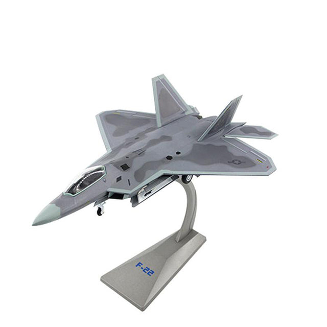 Aircraft model 1/72 Scale Alloy Fighter F-22 US Air Force Aircraft F22 Raptor Model Planes AV8R