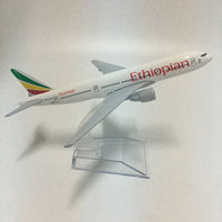 Thumbnail for Ethiopian Airlines Boeing b777 Plane Model Airplane Aircraft AV8R